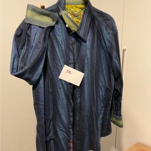 Robert Graham Multicolor Striped Shirt